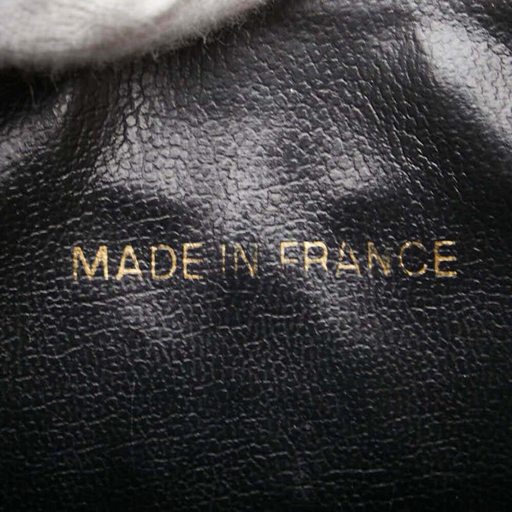 CHANEL Black Caviar Leather Logo Pouch - Picture 13 of 14